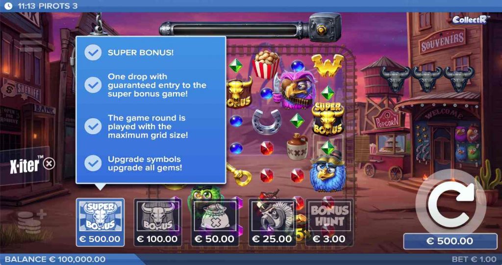 Types of Bonuses for Pirots 3